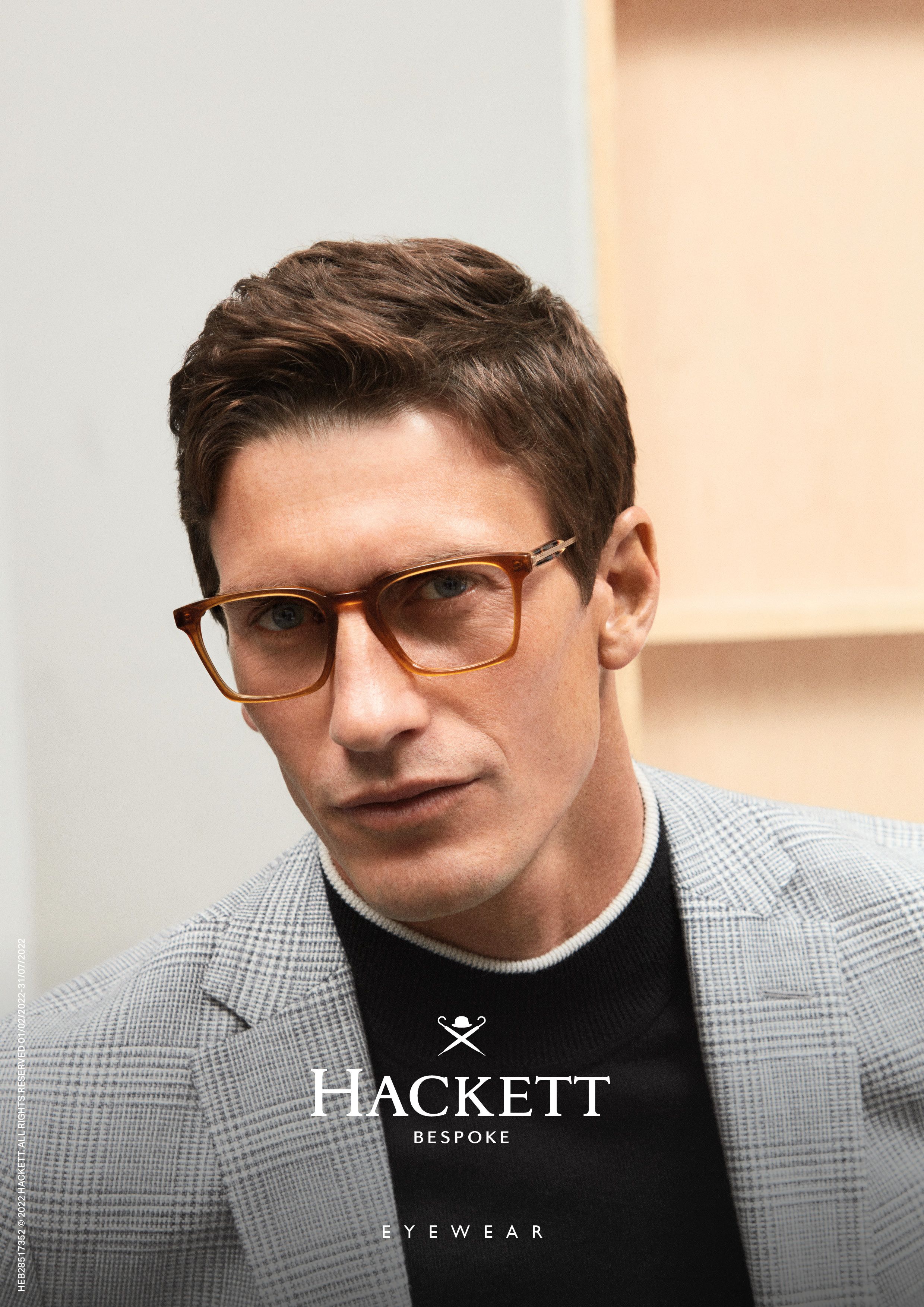 Hackett London SS22 optical collection